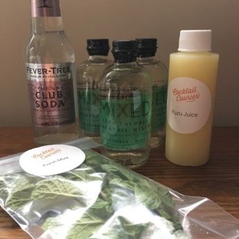 Gluten-free cocktail kit from Cocktail Courier
